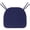 Blue, variant on PRYESS Uv Protected Outdoor Cushion, Dark Gray 18x18 Inch Outdoor Waterproof Seat Cushion with 50+ Uv Shield and High-Density Foam