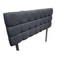 thumbnail image 3 of Cabecera Linq King Size Negro El Bazar Store Moderna abotonada Ajuste de altura, 3 of 4