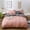 D, variant on Kcavykas Summer Four-piece Plain Printed Bedding Set - Soft and Breathable with Stylish Design - Two-sided Pattern for Versatility. School Supplies Back to School Holiday