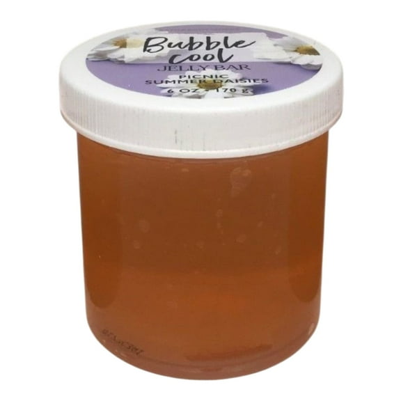 Bath and Body Works Bubble Cool Picnic Summer Daisies Jelly Bar (6 OZ / 170 g)