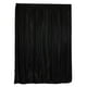 thumbnail image 1 of Cortinas de 150x250cm perfecl de tejido satinado liso negro, 1 of 8