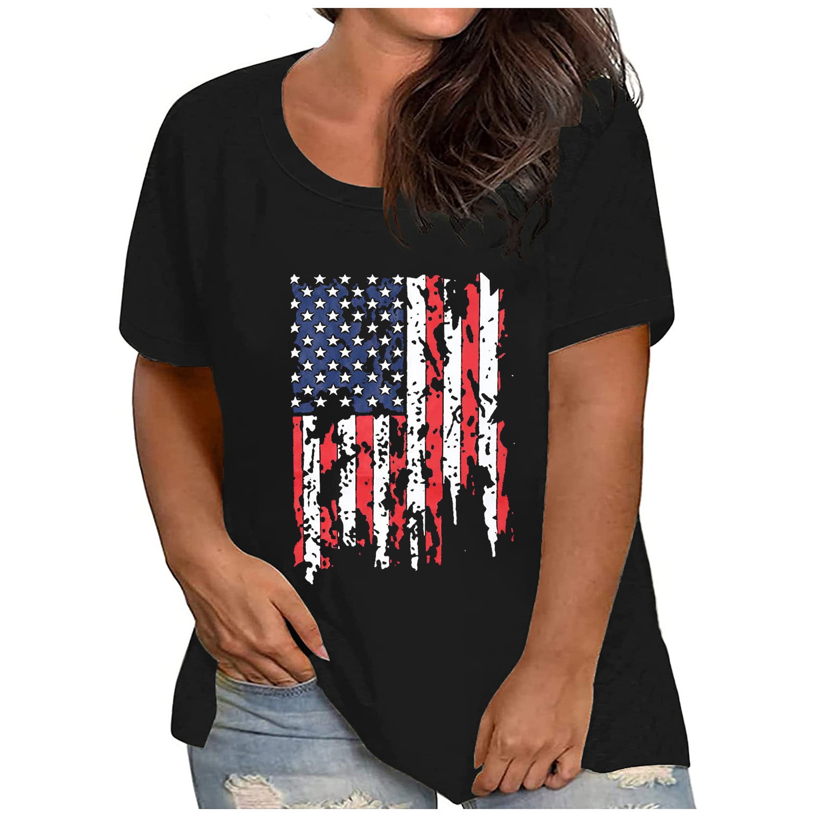 patriotic plus size shirts