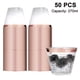thumbnail image 1 of Paquete de 50 vasos de cóctel de plástico de 9 onzas, vasos de plástico con borde resistente, vaso transparente, vaso de boda desechable, vaso de fiesta de aniversario de cumpleaños Ormromra 2034269-2, 1 of 9