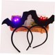 thumbnail image 2 of Diademas para niños, 6 piezas de accesorios para el cabello, diademas negras, diademas luminosas, diademas negras, accesorios para el cabello, diademas de Halloween, 2 of 5