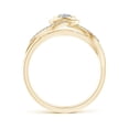 thumbnail image 2 of ANGARA Natural 0.2 Ct. Diamond Solitaire Ring in 14K Yellow Gold for Women (Ring Size: 12), 2 of 8