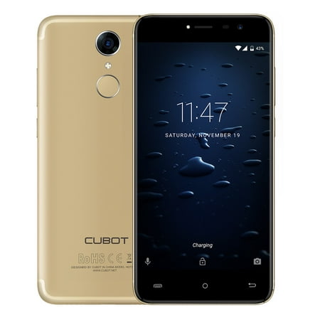 Cubot Note Plus 4G Smartphone 5.2 inch Android 7.0 MTK6737T Quad Core 1.5GHz 3GB RAM 32GB ROM 13.0MP Rear Camera