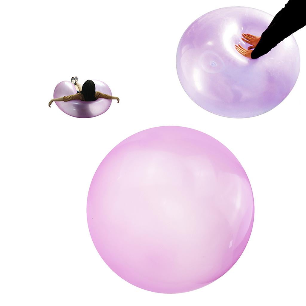 Bubble Ball Rubber Ball Stretch Transparent Super Bubble Soft Outdoor Y9W2 