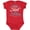 Red, variant on Inktastic Saint on Sunday Boys or Girls Baby Bodysuit