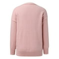 thumbnail image 5 of Vedolay Cardigans for Women Casual Long Sleeve Open Front Sweater with Pockets Pink,S, 5 of 5