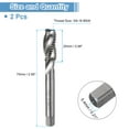 thumbnail image 2 of Uxcell 2pcs Spiral Flute Thread Taps 3/8-16 BSW H2 Machine Threading Tap Bit, Uncoated Screw Tapping Repair Tool, M35 Cobalt High-Speed Steel (M35 HSS-CO), 2 of 6