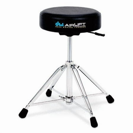 DW Drum Workshop 9100AL Air Lift Round Seat Drum Throne