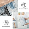 thumbnail image 7 of Aonewoe Office Chair Mat for Hardwood Floor Carpet, 36"X48" Desk Mat for Chair, Non Slip Computer Chair Mat, Floor Mat Office Rugs for Rolling Chairs Hardwood Floors, Abstract Blue, 7 of 7