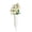 B, variant on Artificial Rose Bouquet with Bucket, Cemetery Memorial Flower Arrangement for Graveside Decoration (Style E)