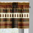 thumbnail image 5 of Ambesonne Botanical Valance & Curtain 3 Pcs Set, Rustic Autumnal Bouquet, 55"x36", Caramel Cinnamon Khaki, 5 of 7