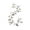 C, variant on CuiLiyq Patriotic Glitter Star Garland, 8.2 Ft Red White and Blue Paper Streamer, Independence Day Hanging Decor for Party Ceiling Staircase