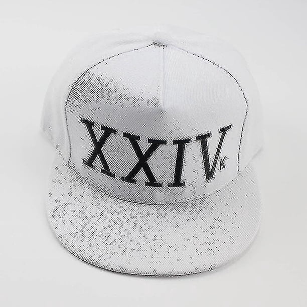 Sombreros Bruno Mars Magic K-pop Ajustable Hip-hop Snapback Sun Caps Womenwhite