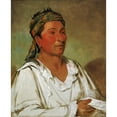 thumbnail image 2 of George Catlin 12x14 Gold Ornate Wood Frame and Double Matted Museum Art Print Titled - Lay-Loo-Ah-Pee-Ai-Shee-Kaw, Grass, Bush, and Blossom, Semicivilized (1830), 2 of 4
