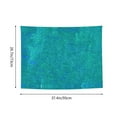 Blue Green Glitter Wall Tapestry for Bedroom Aesthetic Tapestry Aesthetic Wall Hanging