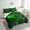 Green, variant on Erosebridal Neon Green Bedding Sets Twin Size, Gradient Geometry Comforter Sets with Sheets, Super Cozy Bedding Accessories Room Decor, Reversible 7pcs