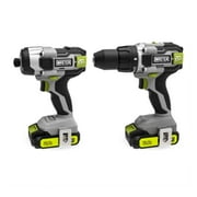 Master Mechanic 20V Cordless Brushless Drill & Impact Driver 2 Tool Kit
