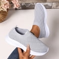 thumbnail image 5 of Women's Walking Sock Orthopedic Shoes Elastic Knit Lightweight Slip on Breathable Yoga Sneakers, 5 of 5