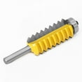 thumbnail image 1 of kurtrusly 8mm Shank Finger Joint Router Bit Milling Cutter Tenon Knife 0.3x1.6 inches, 1 of 6