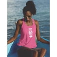 thumbnail image 2 of Always Heart To Heart Banner Racerback Tank Women -Image by Shutterstock, Female Large, 2 of 4