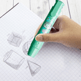 thumbnail image 5 of Creative Cartoon Erasers Retractable Pen Shape Erasers, 5 of 5