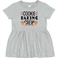 thumbnail image 3 of Inktastic Christmas Cookie Baking Crew with Oven Mitts Girls Baby Dress, 3 of 5