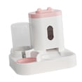 thumbnail image 4 of Cuenco de agua y comida para perros y gatos Sunnimix Alimentador automático 2 en 1 Rosa, 4 of 8