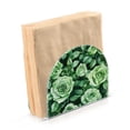 thumbnail image 2 of Table Napkin Holder, One Sizex1 Kitchen Napkin Holder Acrylic Napkin Holder Restaurant Napkin Holder Green Roses Seamless, 2 of 9