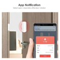 thumbnail image 3 of Tuya Door Sensor Open/Close Detector Window Door Sensor APP Remote Control Alarm Smartlife Support Alexa, 3 of 7