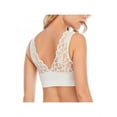 thumbnail image 4 of Women's Lace Push-up Bra Floral Breathable Bralette Wire Free Sexy Bra, 4 of 9
