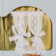 thumbnail image 2 of Cortina de encaje en miniatura, cortina para ventana de mini casa, accesorio decorativo para casa diminuta, 2 of 8