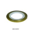 thumbnail image 3 of facefd 1 Roll Nail Art Glitter Gold Silver Stripping Line Ribbon Stripes Decor Tools Nail Sticker Gold 3mm in width, 3 of 6