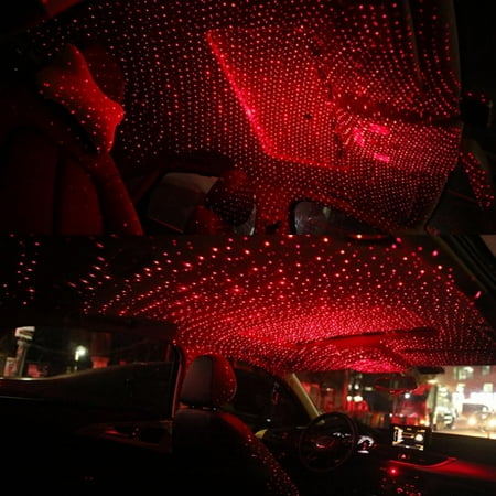 

Clearance Car Star Lights USB Romantic Auto Roof Star Lights Adjustable Angle and Star Density with No Need to Install Car Roof Lights Romantic USB Lights