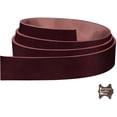 thumbnail image 4 of ELW 9-10 oz. 3.6-4mm Wine Straps, Belts, Strips 3.75"x60" 9.5x152cm - Belt Grade Latigo Leather for Cowhide Heavy DIY Craft - Pet Collars, Blanks, Accessory, Jewelry, Key Chains, 4 of 9