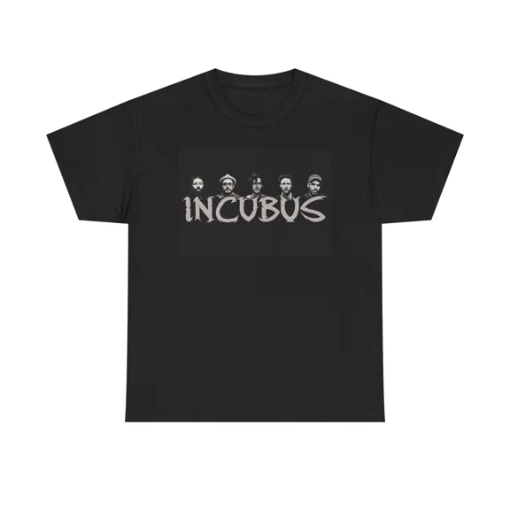 Concert Era Incubus Retro Rock Show Throwback Band Heritage Graphic Unisex T-Shirt up to size 5XL