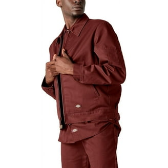 Dickies Men's TJ15 Insulated Eisenhower Zip Up Jacket English Red