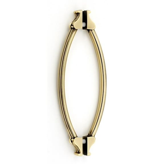 Alno G1476-8-PA Fiore 8 Inch Back To Back Cabinet Pulls Polished Antique