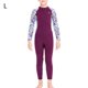 thumbnail image 2 of Niños y niñas niños trajes de buceo traje de buceo espesante de manga larga pantalones de manga larga para jóvenes buceo surfing nadando púrpura l kenally OD003675-03, 2 of 7
