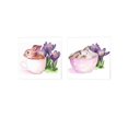 thumbnail image 2 of Bunny Crossing by Jennifer Parker Canvas Art Set of 2 14 inch X 14 inch Each, 2 of 4