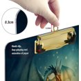 thumbnail image 4 of FMSHPON Flying Fantasy Dragon Clipboard Hardboard Wood Nursing Clip Board and Pull for Standard A4 Letter 13x9 inches, 4 of 8