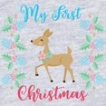 thumbnail image 2 of CafePress - My First Christmas Body Suit - Cute Infant Bodysuit Baby Romper - Size Newborn - 24 Months, 2 of 3
