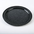 thumbnail image 4 of Granite Ware 12-Inch Enameled Steel Dinner Plate Set, Set of 6 Dishwasher Safe Dinnerware, Rustic & Elegant - Durable for Everyday Use, Camping, Farmhouse Kitchens, Oven & Fire-Safe (Speckled Black), 4 of 4