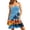 10#m Hot Pink, variant on Dresses for Women Strapless Tropical Print Dress Cool Flowy Sleeveless Mini Dress Lightweight and Breathable Beach Sundresses Dark Blue L