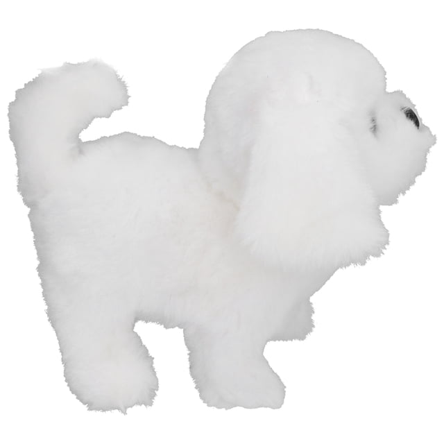 Perro de peluche eléctrico, perro de peluche electrónico interactivo para mascotas, perro de peluche electrónico para pasear, durabilidad probada en el tiempo