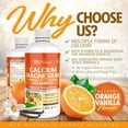 thumbnail image 3 of Bio Naturals Calcium & Magnesium Liquid Supplement with Vitamin D3 - Natural Formula, FOUR Types of Calcium Supports Strong Bones with Superior Absorption to Pills - 100% Vegetarian - 3, 3 of 7