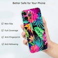 thumbnail image 2 of Hibiscus Flower Case for iPhone 11 Pro,Aesthetic Colourful Floral Pattern Soft TPU Full Cover Case, 2 of 5