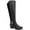 Black, variant on Karen Scott Womens Kathie Faux Suede Metallic Mid-Calf Boots
